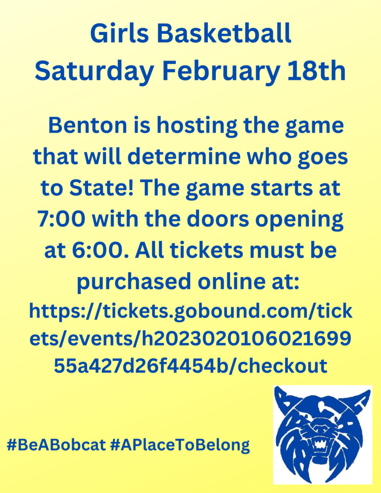 Benton Community Girls Basketball 2-18-23