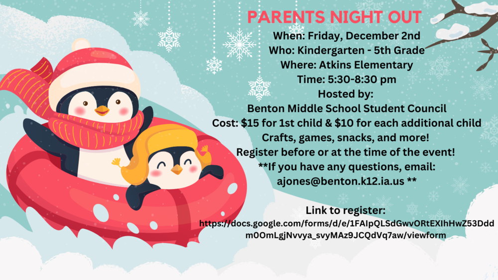 Benton Community Parent Night Out
