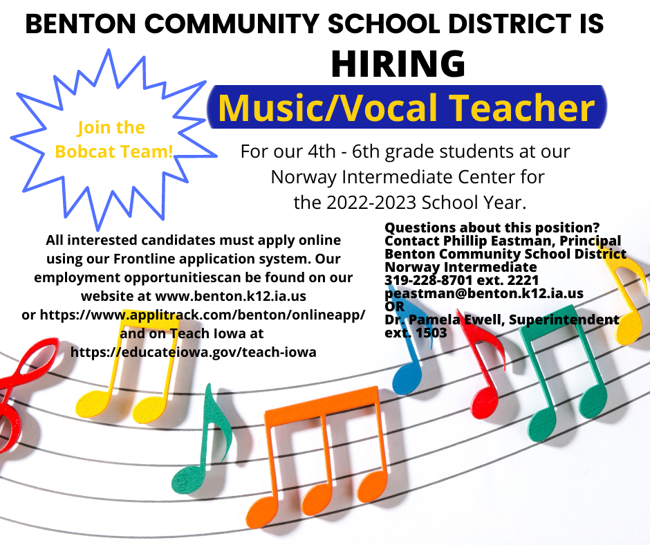 Music/Vocal Teacher