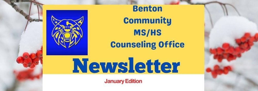 Benton Community Counseling January Newsletter