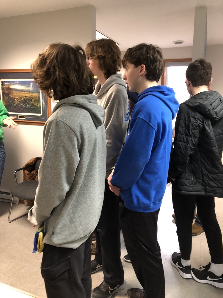 Benton Community Robotic team field trip