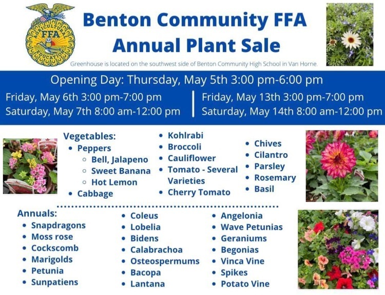Benton Community 2022 FFA 2022