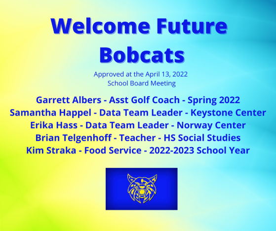 Welcome 4.13.22