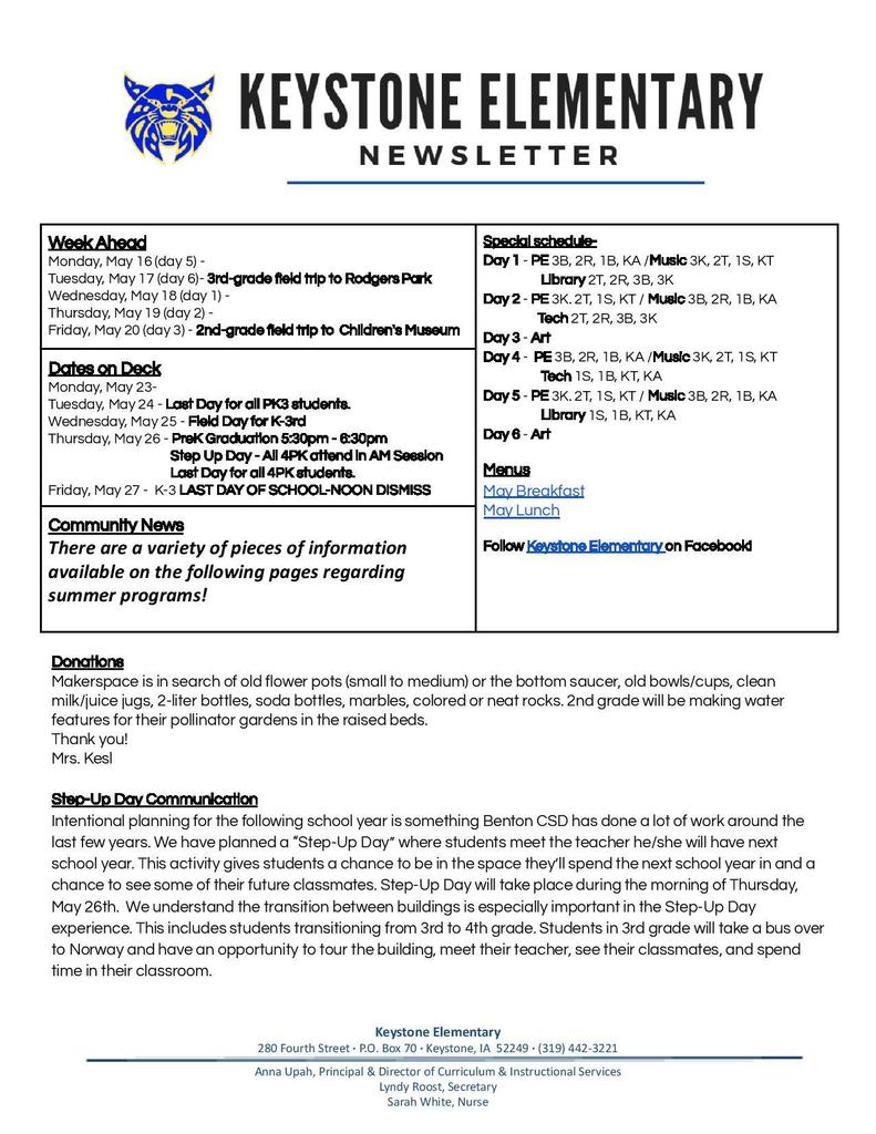 newsletter 5/13B
