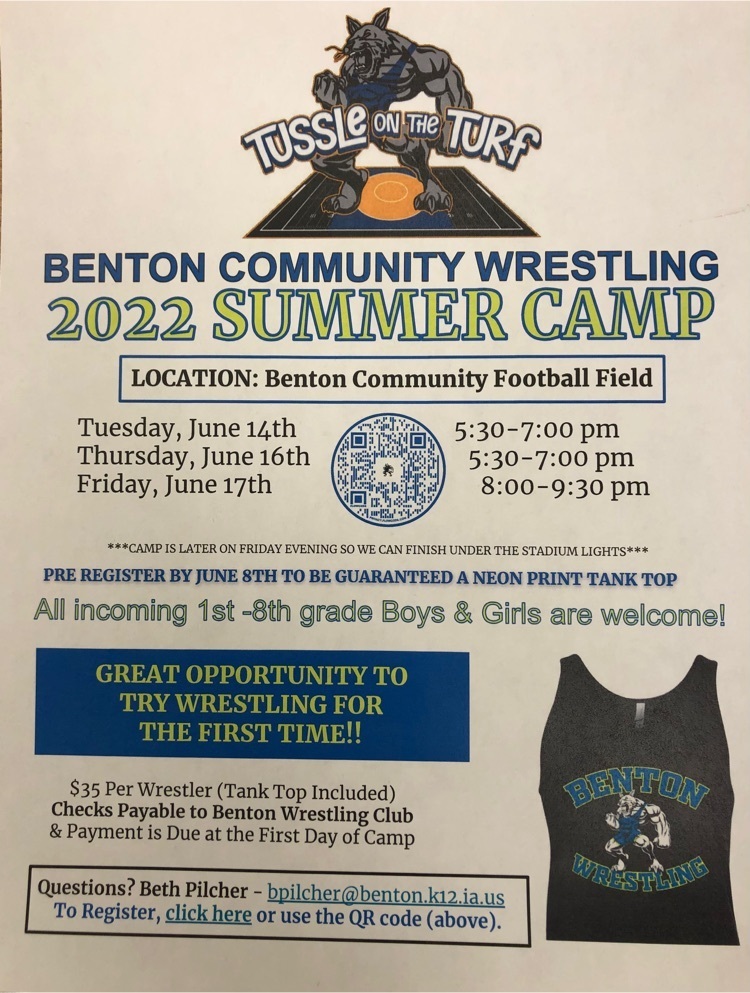 Benton Wrestling Camp