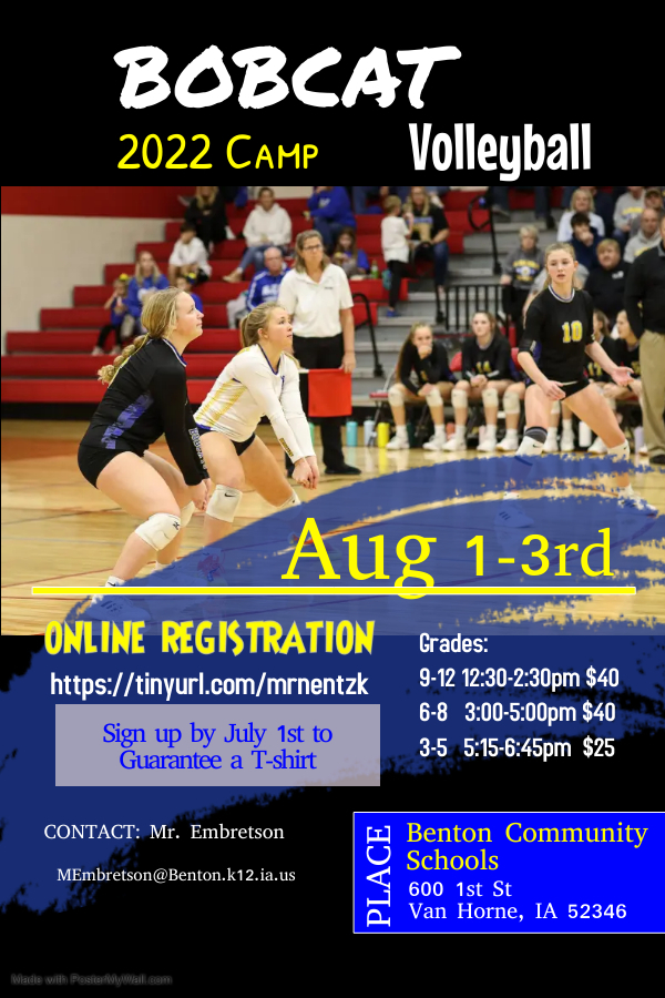 Benton Community VB Camp