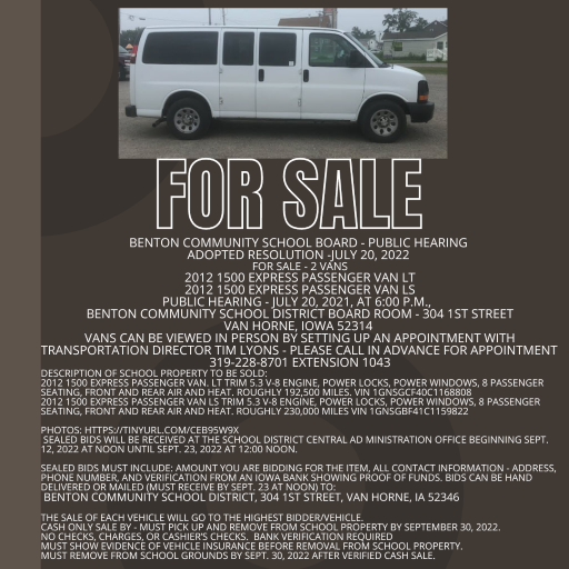 Vans for Sale