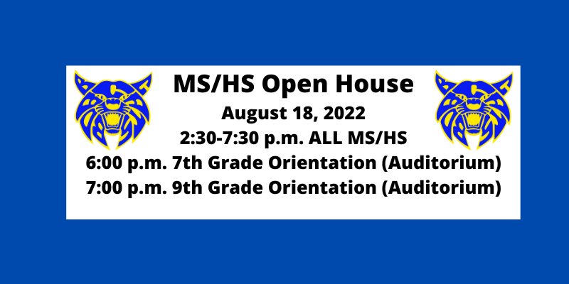 Benton Community MS/HS Open House 2022