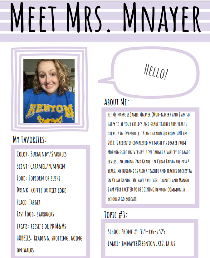 Meet Mrs. Mnayer!