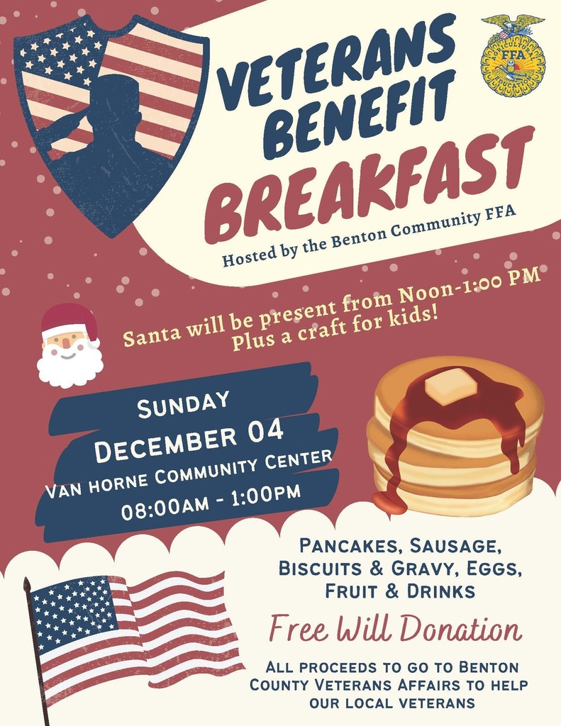 Benton Community Veterans Benefit Breakfast 2022