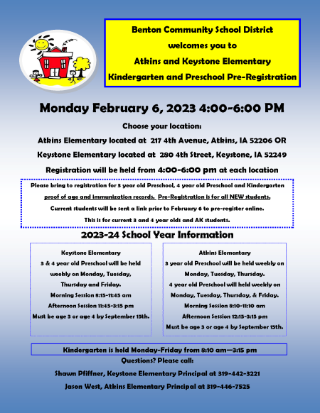 Preschool Registration